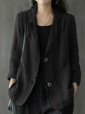 R&B | Casual-Jacke mit Knöpfen für Damen