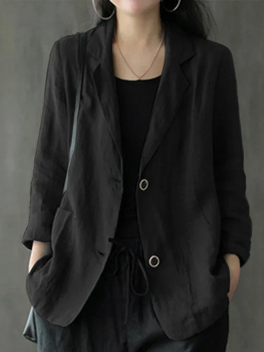 R&B | Casual-Jacke mit Knöpfen für Damen