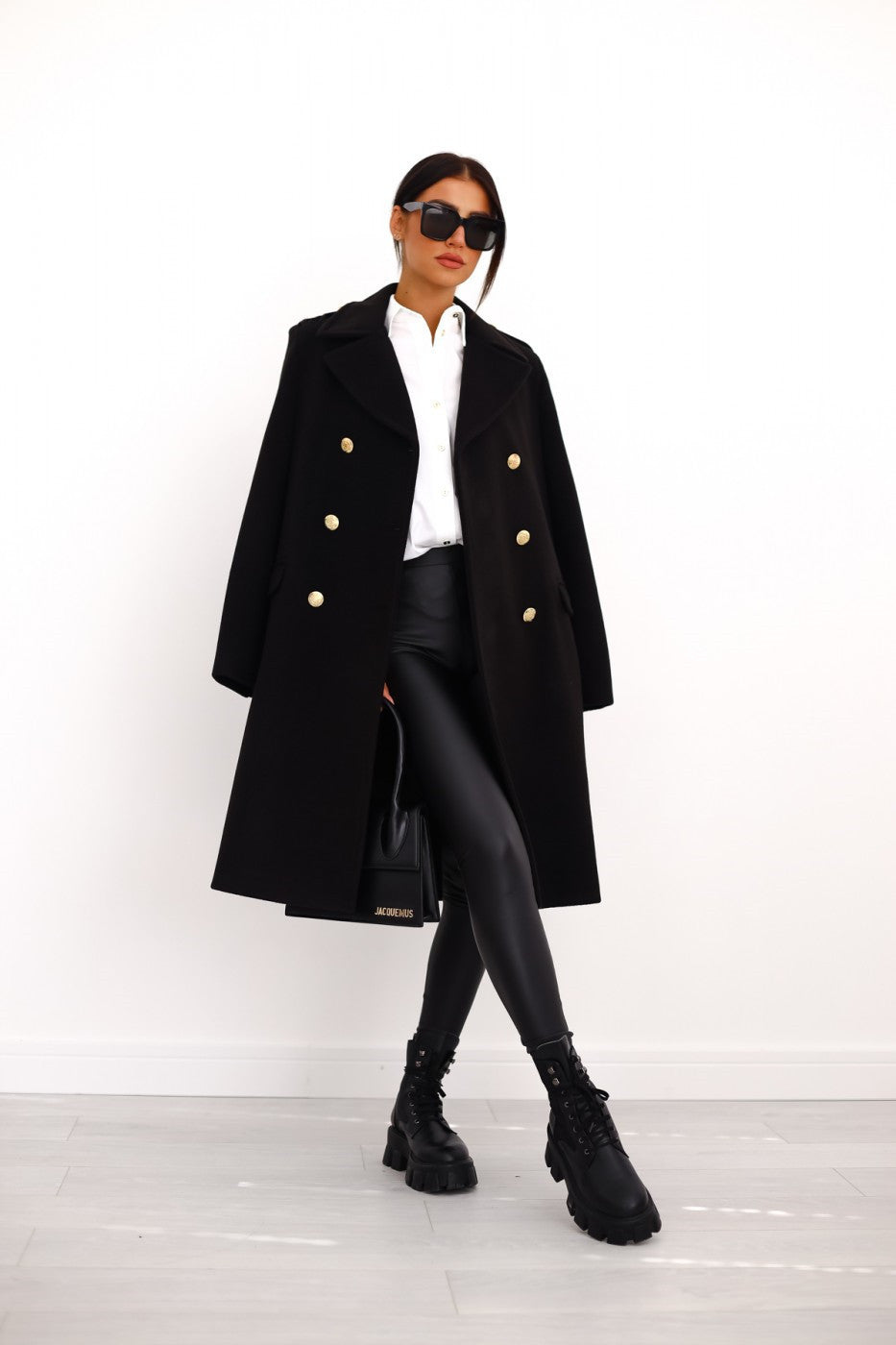 R&B | Damen Reverskragen Trenchcoat Winter