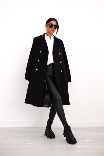 R&B | Damen Reverskragen Trenchcoat Winter