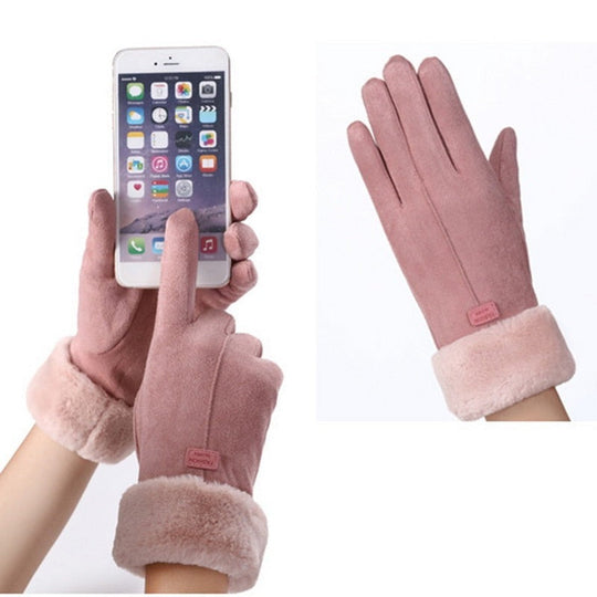 R&B - Schicke und Stilvolle Winter Furry Handschuhe für Frauen