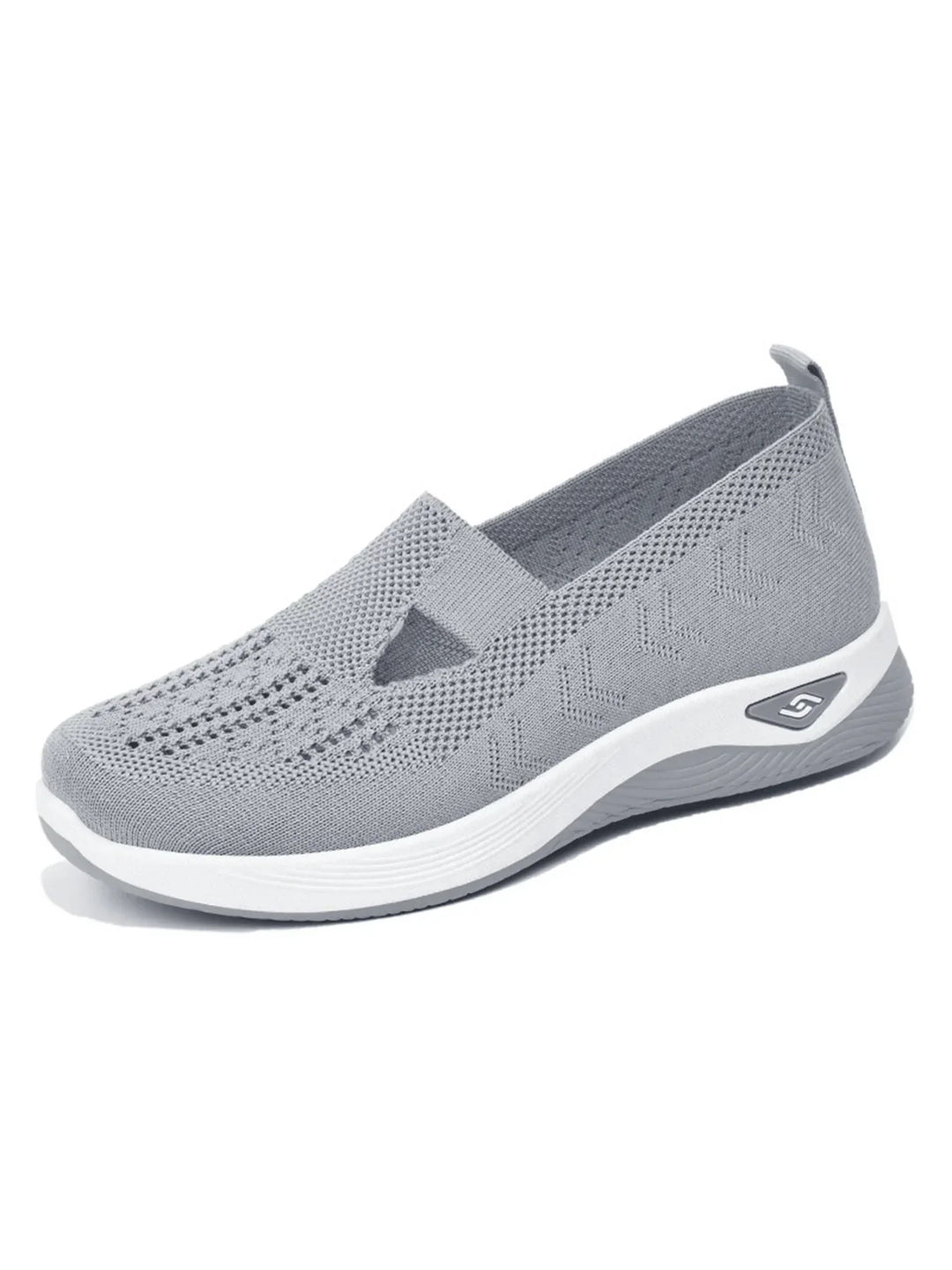 Damen Atmungsaktive Sneakers in einfarbigem Design R&B