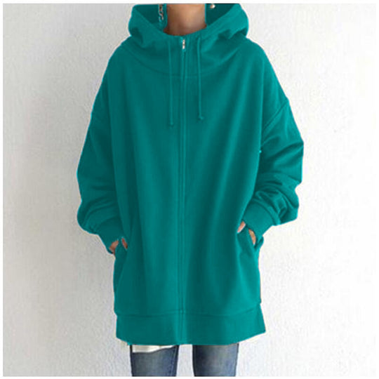 R&B - Lange Herbst Strickjacke