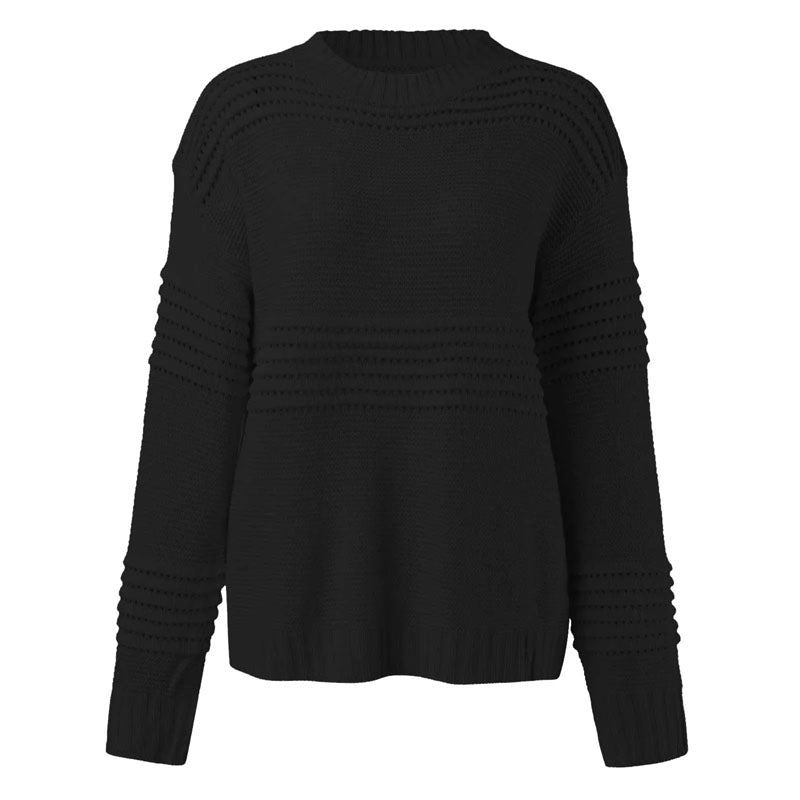 R&B | Hohlstrickpullover Mit Luftigem Muster