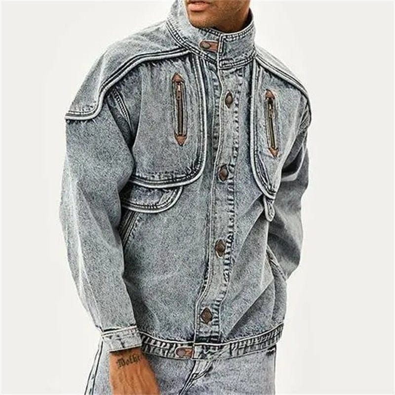 R&B | Moderne Jeansjacke für Herren