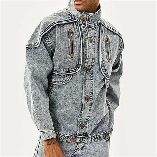 R&B | Moderne Jeansjacke für Herren