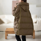 R&B | Winter Oversized Daunen Kapuzenjacke