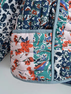 R&B | Wintermantel mit Blumenmuster