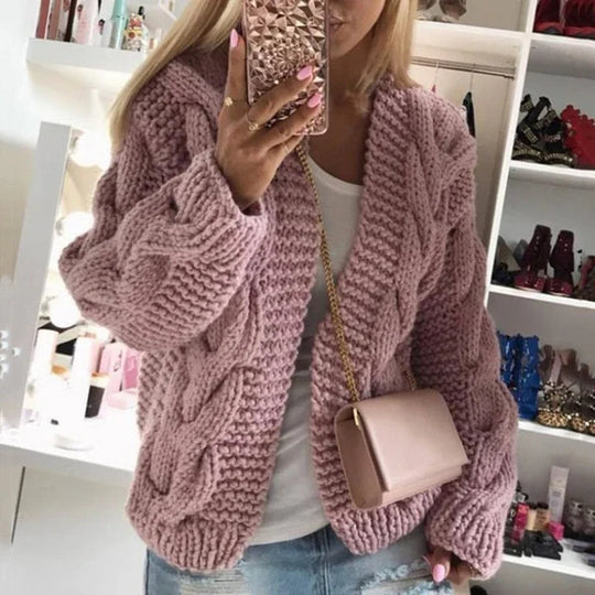 Dicker pullover für kalte Tage