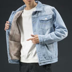 R&B | Stilvolle Winter-Jeansjacke für Männer