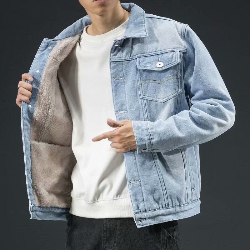 R&B | Stilvolle Winter-Jeansjacke für Männer