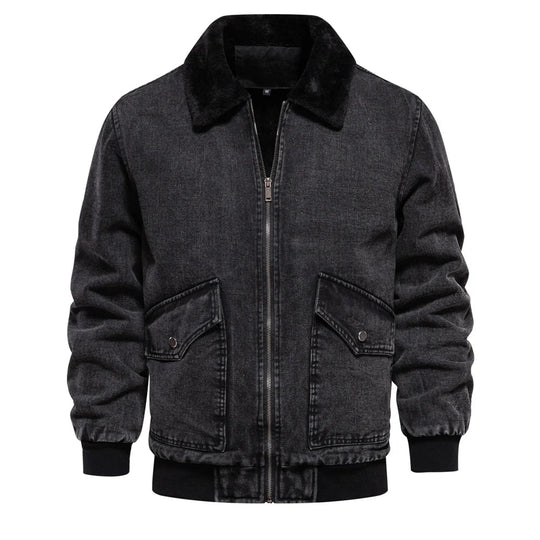 R&B | Herren Jeansjacke warm gefüttert