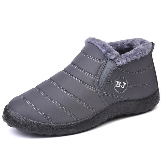 R&B | Stiefeletten Gequiltet Slip on Wasserabweisend Plüsch Futter Langlebiger Sitz