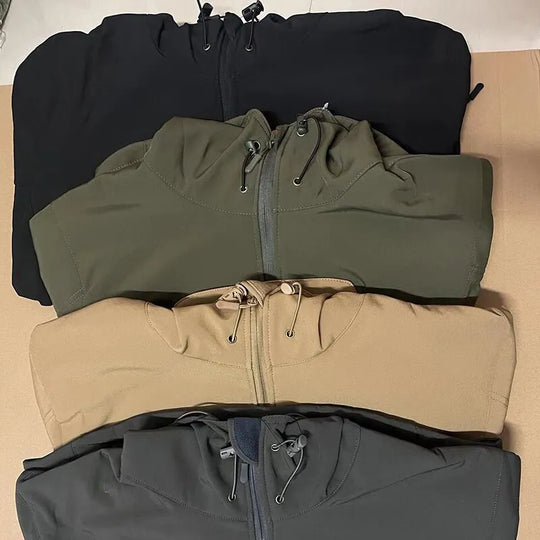R&B | Wasserdichte Softshell-jacke Polyester Robust, Winddicht