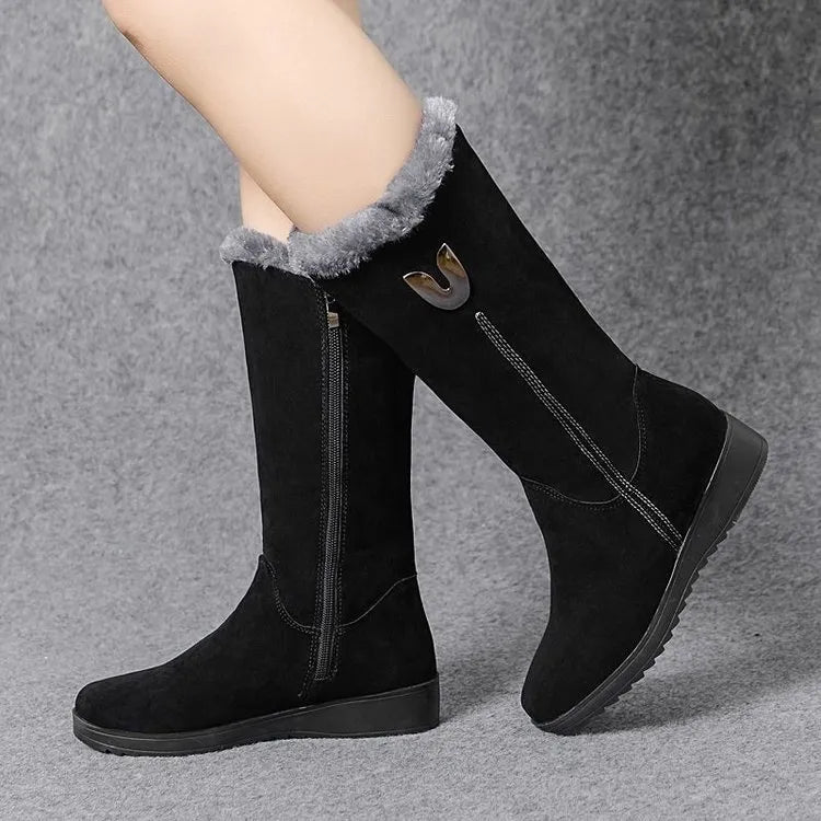 R&B | Hohe Fellstiefel
