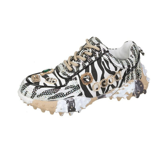 R&B | Funkelnde Diamanten Schuhe