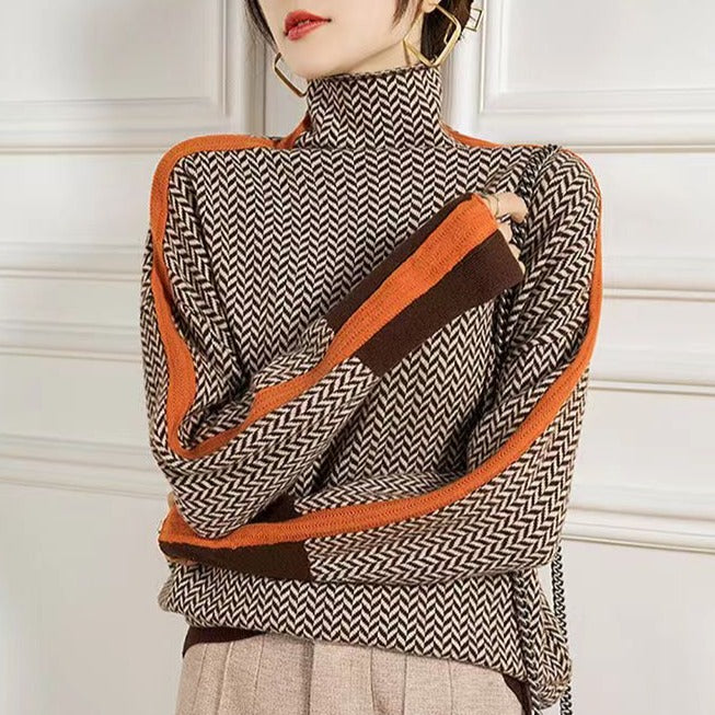 R&B | Strick Premium Rollkragenpullover