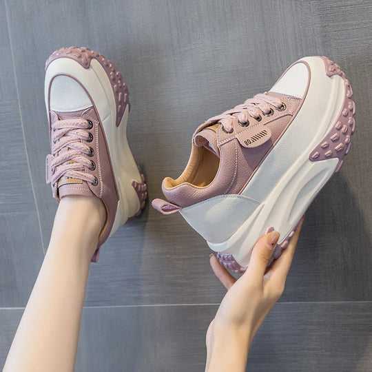 Colorblock Freizeit Sneakers für Damen R&B