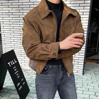 R&B | Stilvolle Vintage Casualherbstjacke für Herren