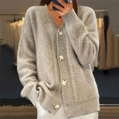 Heidi-Mode | Formeller Button-Cardigan für Damen