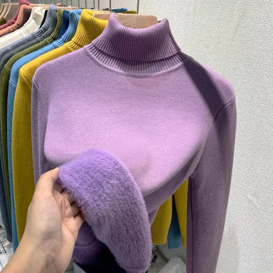 R&B | Rollkragenpullover Modisch Warm Herbst Winter Elegant