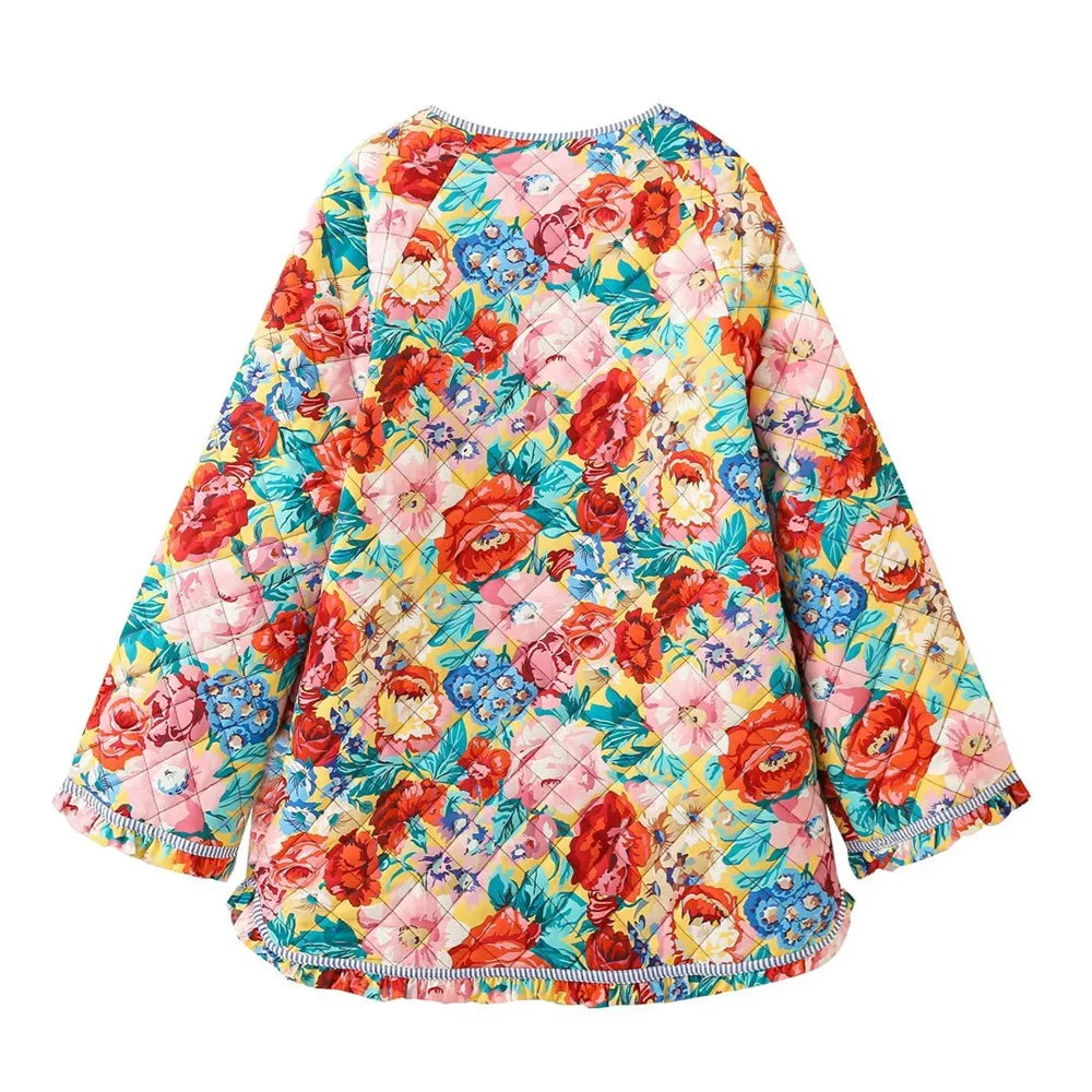 R&B | Blumenjacke mit Verspieltem Muster