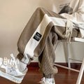 R&B Streetwear-Herren-Jogginghose im Patch-Design