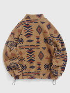 R&B | Pullover mit Ethnischem Druck