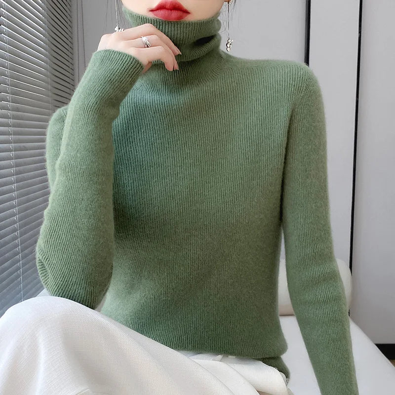 R&B | Rollkragenpullover Aus Wolle