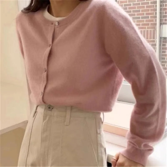 R&B | Gemütliche Strickjacke mit Öffnung Vorne