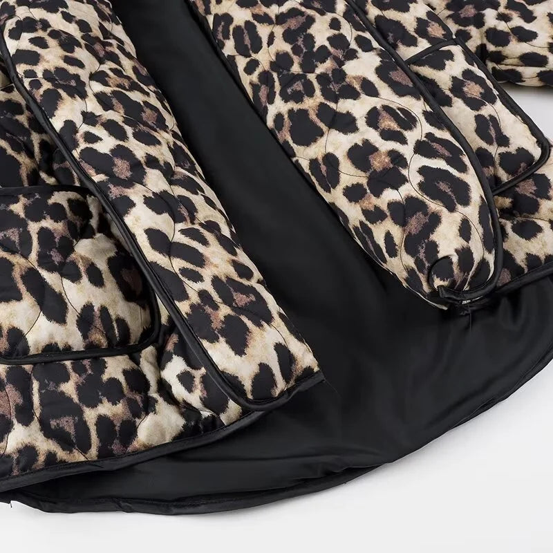 R&B | Blazer mit Leopardenmuster