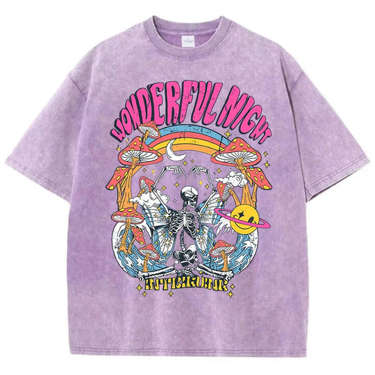R&B | Baumwoll-T-Shirt mit Druck