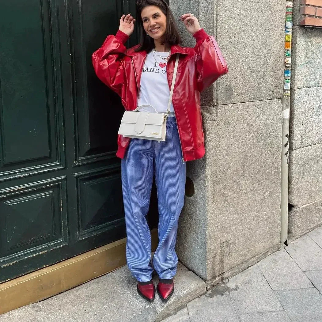 R&B | Fashion Chic Lederjacke