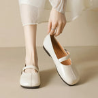 R&B | Neue Frühling Damen Outdoor-Schuhe Runde Zehen Design Mary Jane Schuhe Damen Lässige Flache Schuhe Arbeit Bootsschuhe Große Größen