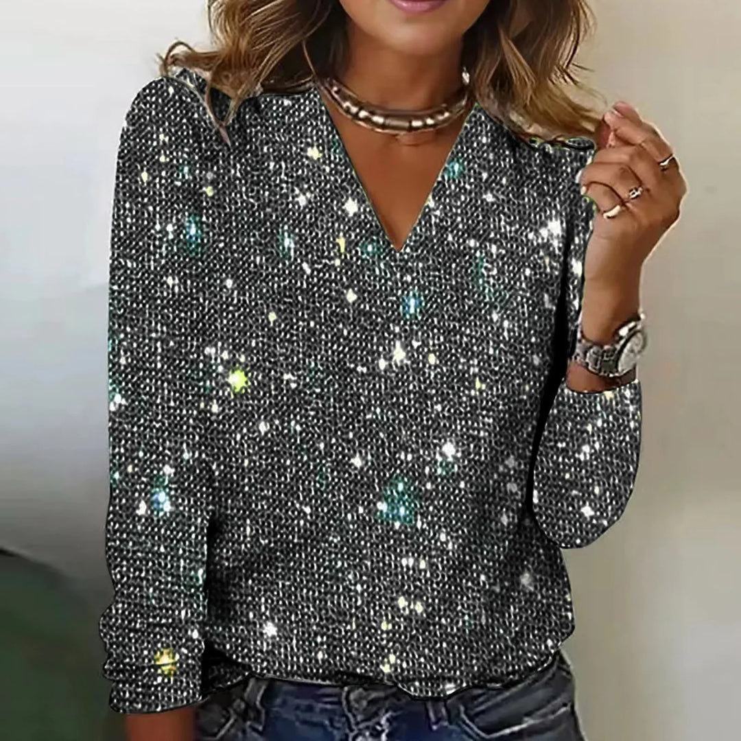 R&B | Glimmer Bluse Glänzend und Elegant Stilvoll