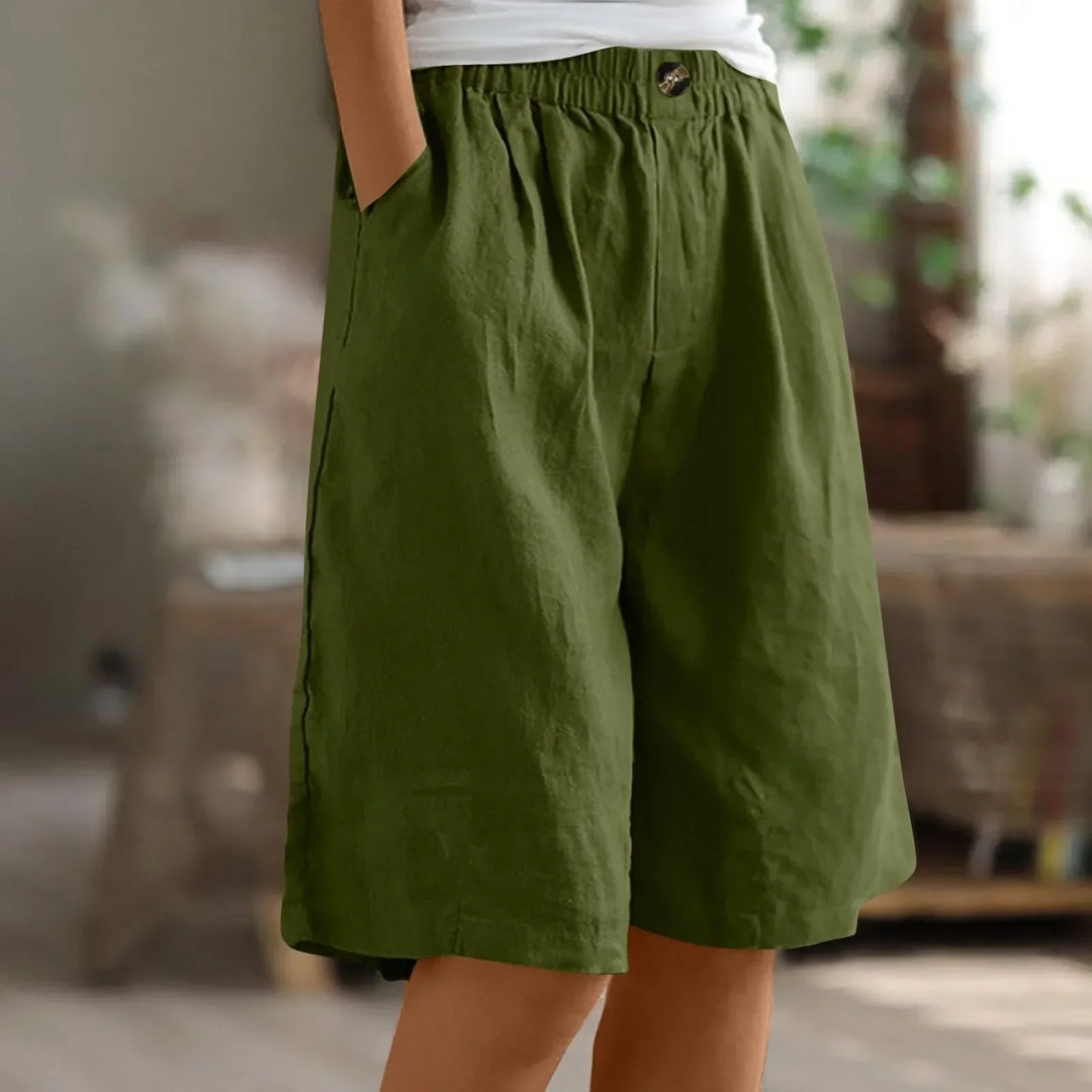 R&B | Premium Baumwoll-Leinen Damenhose