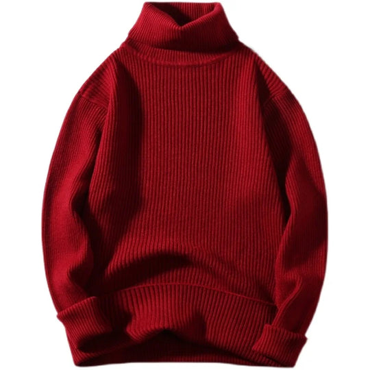 R&B | Rippstrick-rollkragen Weich und Warm Perfekt für Lagenlook