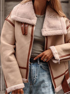 R&B | Kunstlederjacke mit Edler Optik