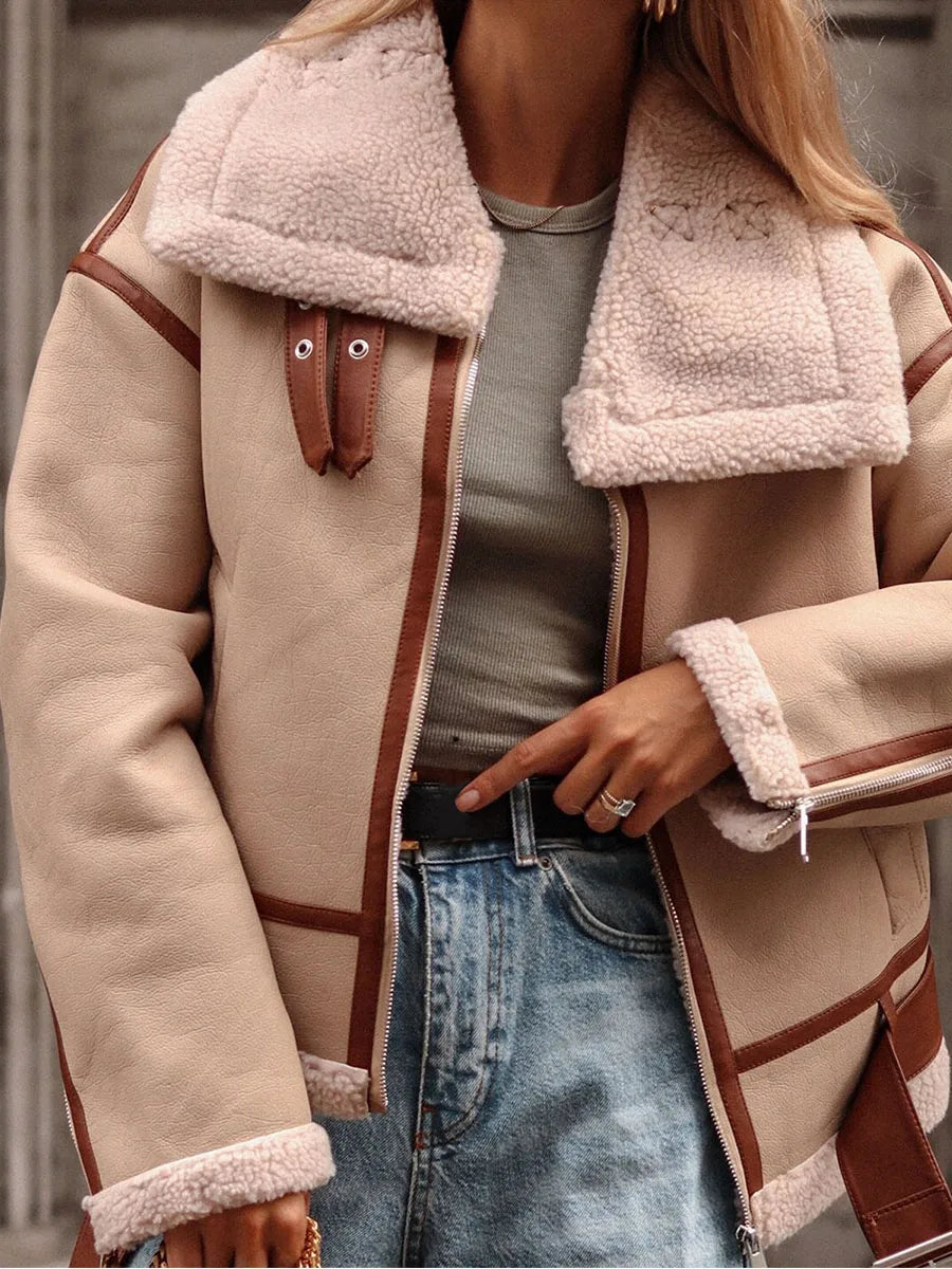 R&B | Kunstlederjacke mit Edler Optik