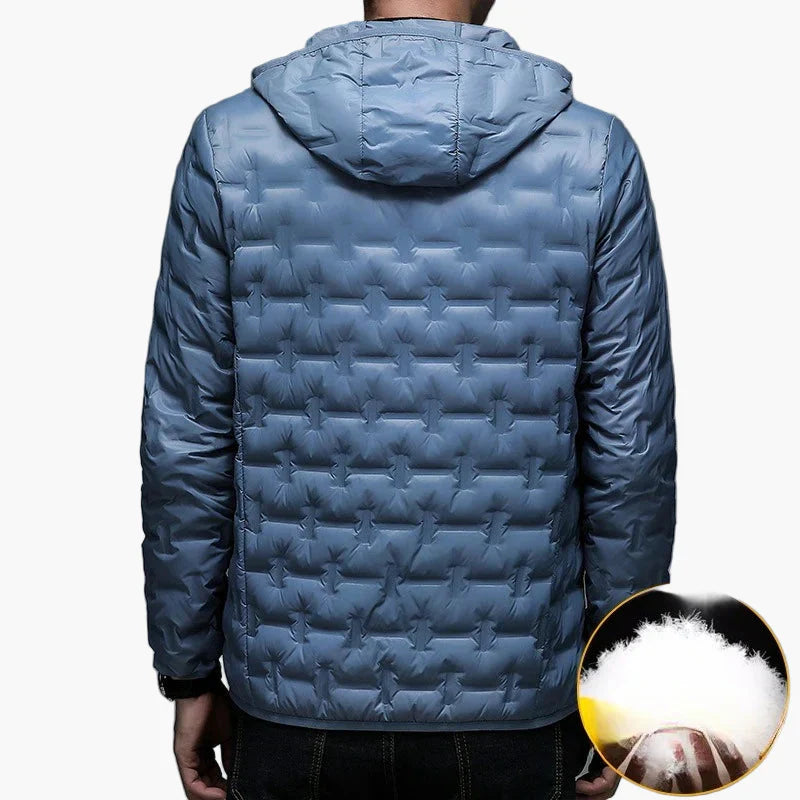 R&B | Steppjacke mit Kapuze - Winter Outdoor Freizeitjacke