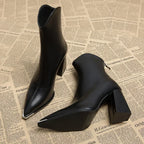 R&B | Elegante Lederstiefeletten Für Alltag Und Anlass
