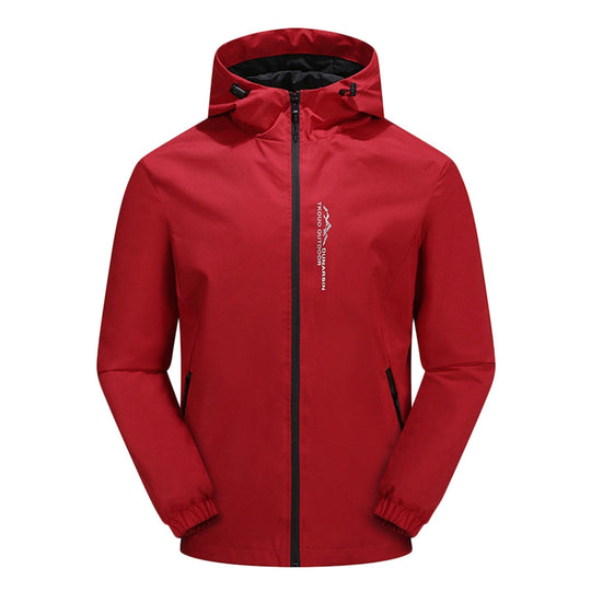 R&B | Wasser- und winddichte Outdoor-Jacke mit Kapuze