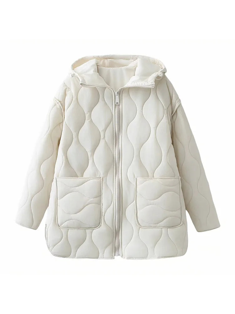 R&B | Gepolsterte Kapuzenjacke