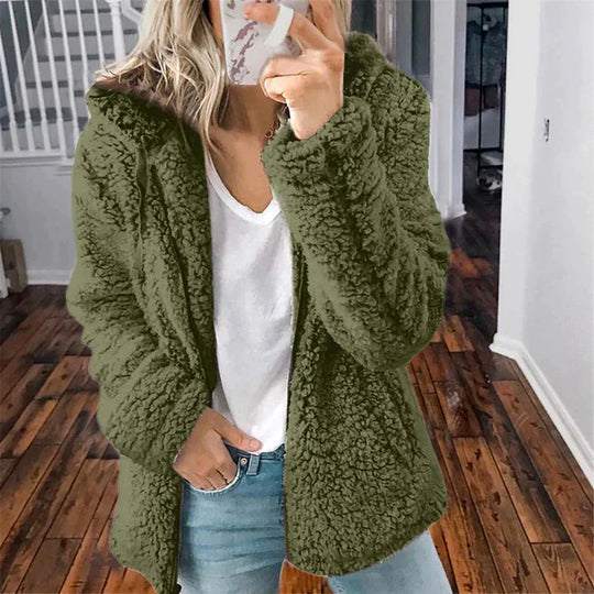R&B | Flauschige Winter Jacke Warm