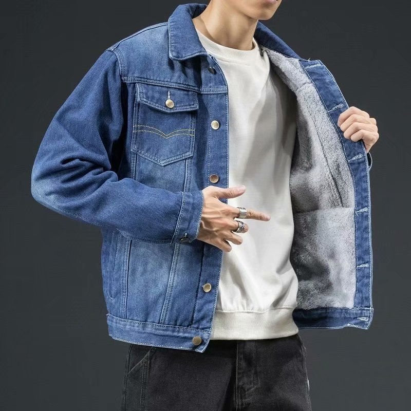 R&B | Stilvolle Winter-Jeansjacke für Männer