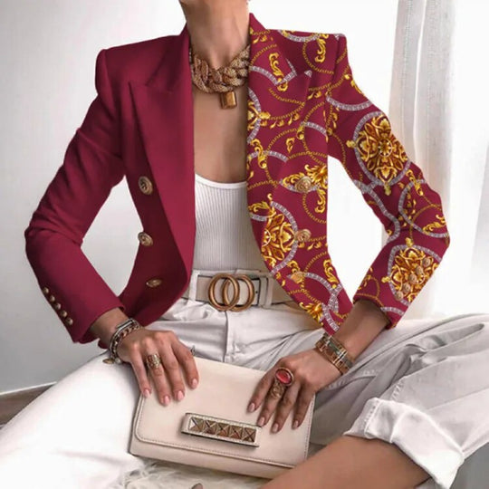 R&B | Blazer Gedruckt In Der Taille