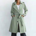 R&B | Klassischer Trenchcoat mit Gürtel