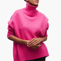 R&B | Pullover mit Rollkragen und Voluminösen Ärmeln - Eleganter Stil für Alltag und Büro