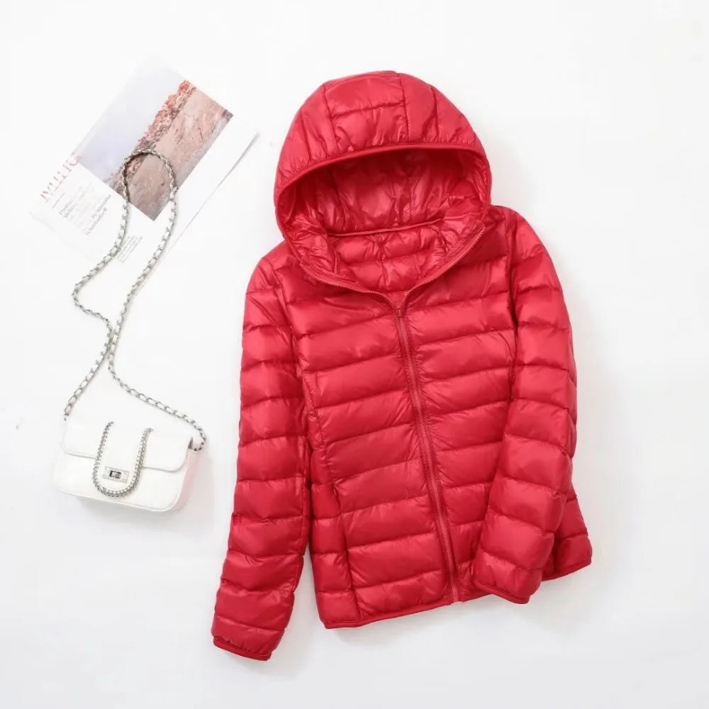 R&B | Leichte Daunenjacke Damen Herbst Winter