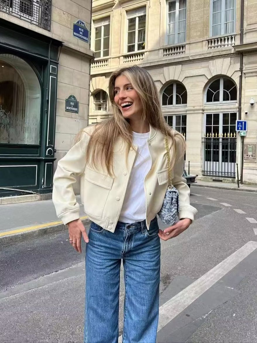R&B | Stylische Bomberjacke Für Alltag Und Freizeit